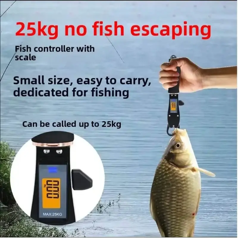 Fish Lip Grip dengan Timbangan Digital