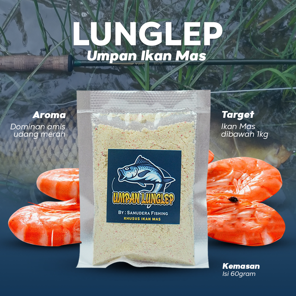 Umpan Pelet Ikan Mas 1 kg